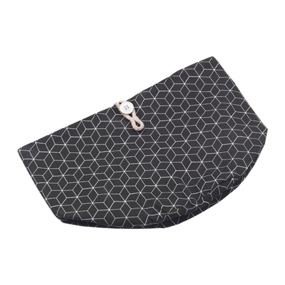 Сгъваема кошница за хляб, черна