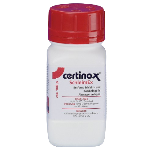 Препарат за почистване на резервоари certinox SlimeEx 100 p 250 g прах