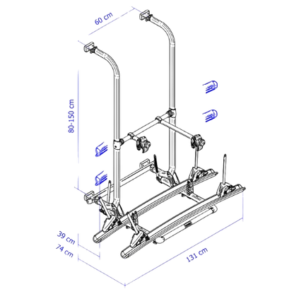 Багажник за велосипеди THULE Elite G2 - Standard