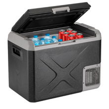 Компресорен хладилник BRUNNER Polarys freeze SZ30 30 л, цвят черно/сиво