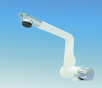 Автоматичен едноръкохватков смесител Comet O1.5 ARONA бял/хром