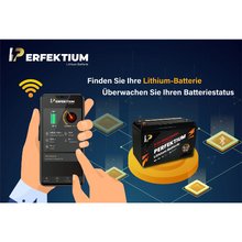 Perfektium PF SERIES литиева батерия LiFePO4 12.8V 200Ah Smart BMS с Bluetooth